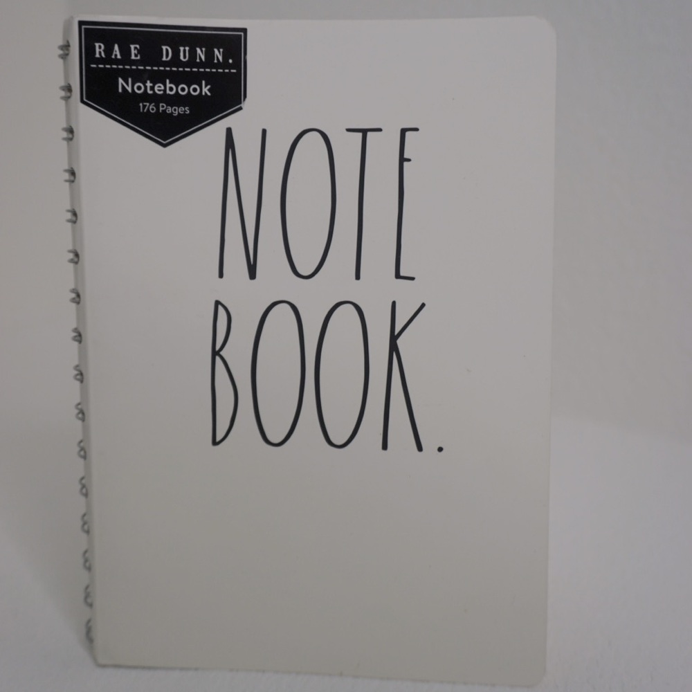 Rae Dunn NoteBook